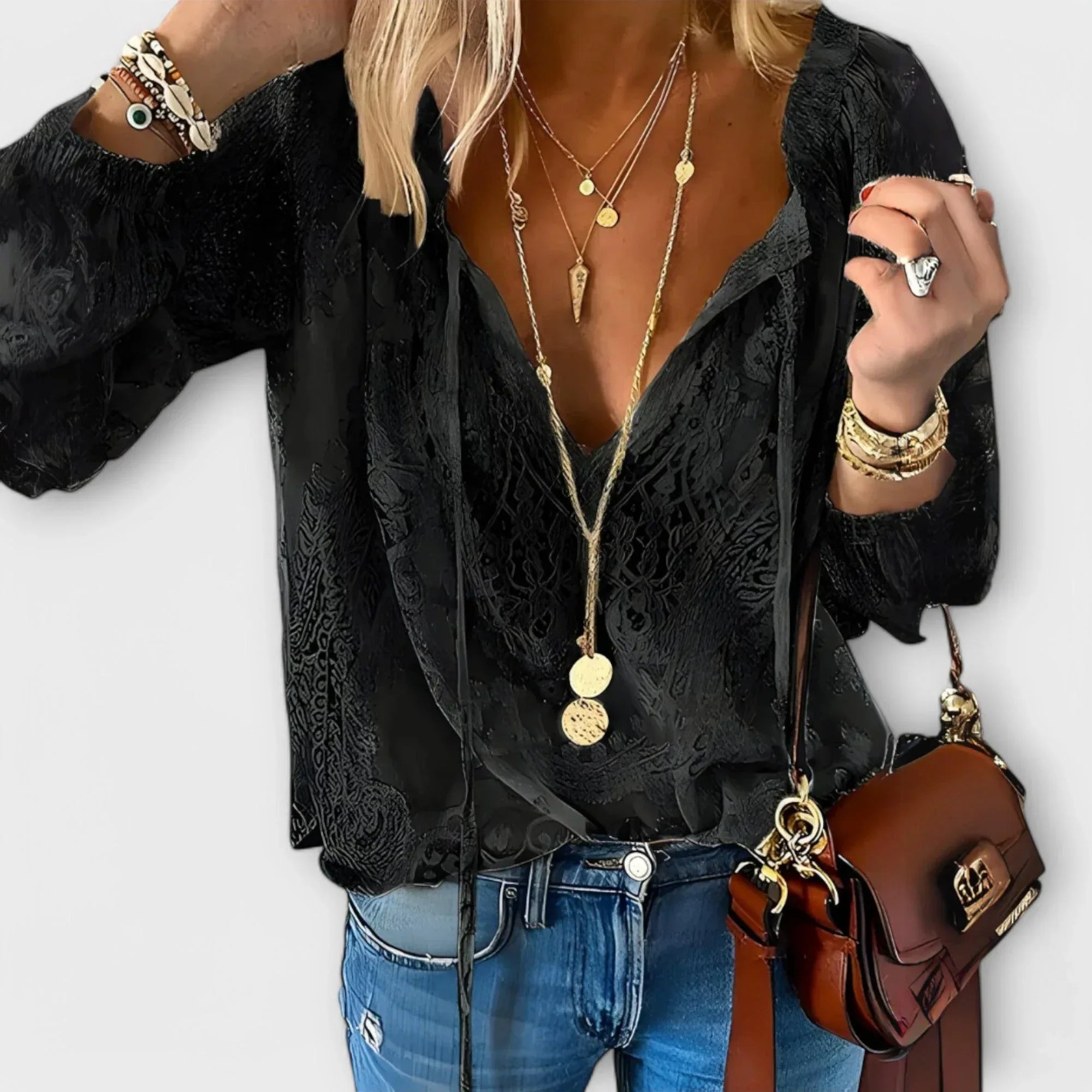 Brunetta | Sophisticated Blouse - Sarah and Emma Portland
