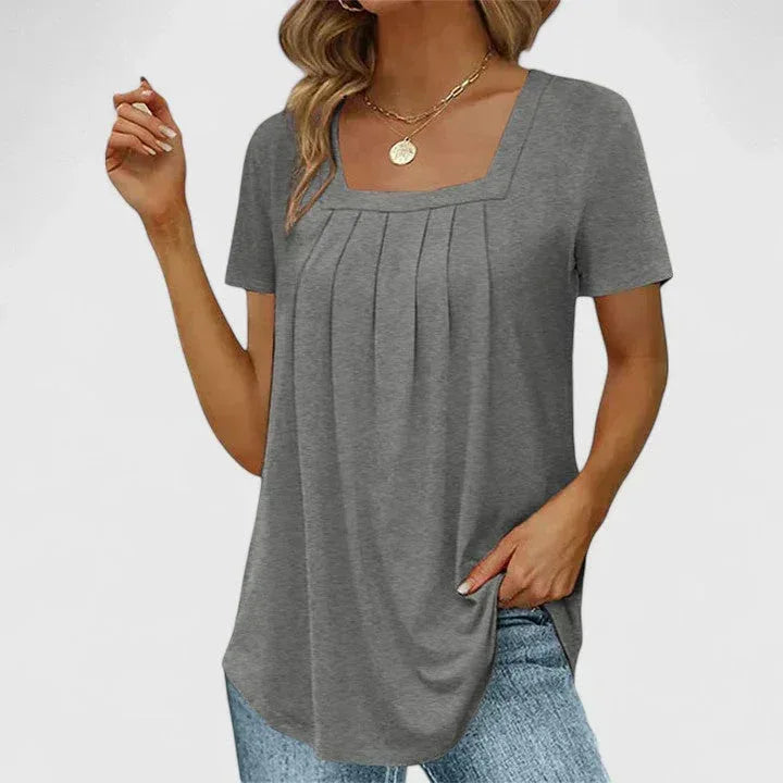 Lenabria | Elegant Summer Blouse - Sarah and Emma Portland