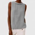 Anastine | Elegant Top with Roll Collar - Sarah and Emma Portland