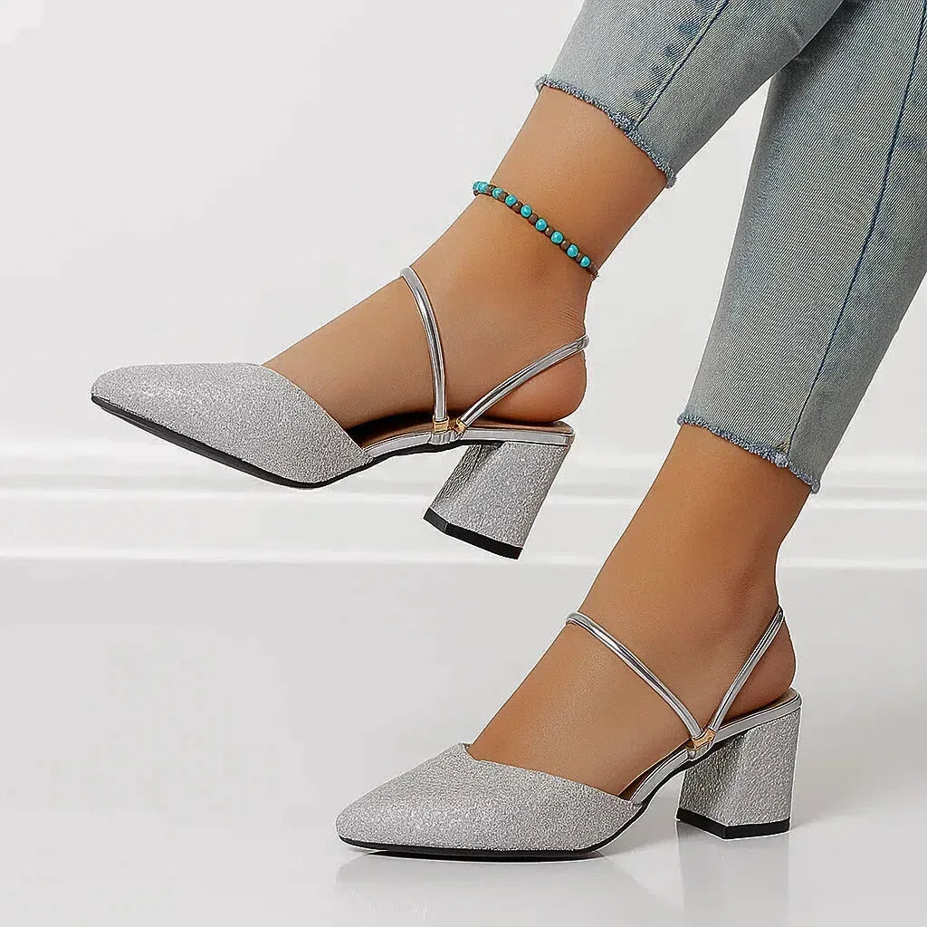 AURORA SLINGBACK HEELS - Sarah and Emma Portland
