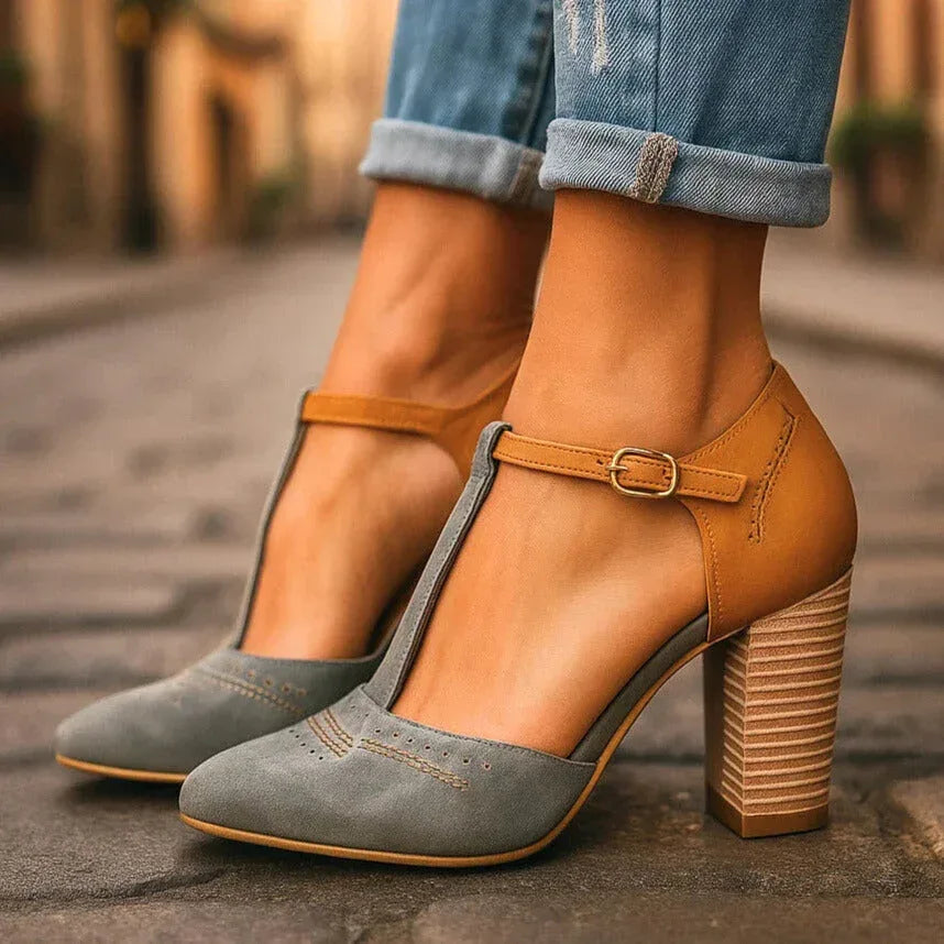 CLARA JAMES HEELS - Sarah and Emma Portland