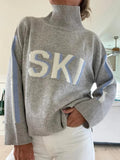 Amanda | Retro Turtleneck Ski Sweater - Sarah and Emma Portland