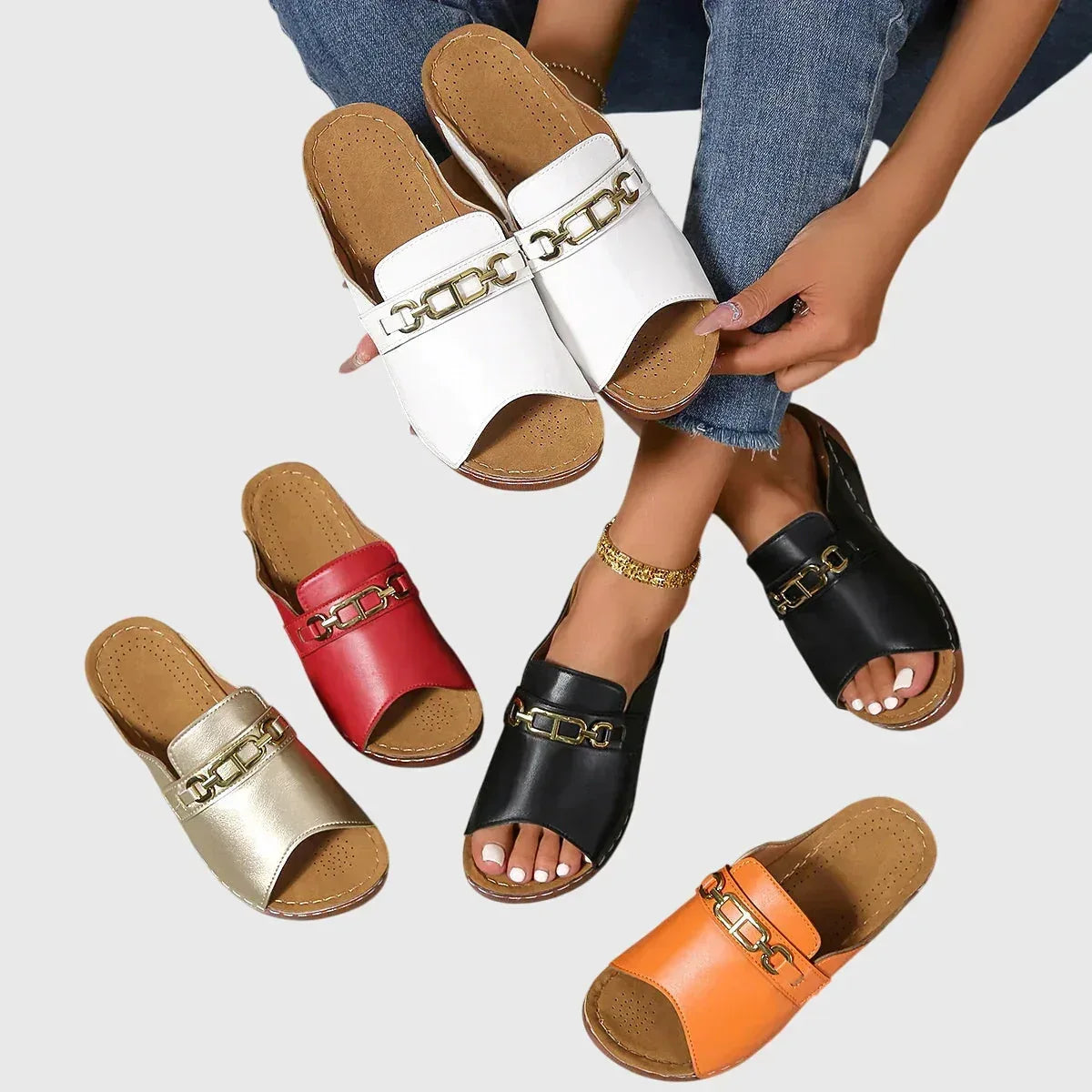 Kimberly™ | Comfy Sandals - Sarah and Emma Portland