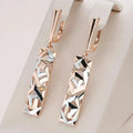 Elegant Rectangular Earrings - Sarah and Emma Portland