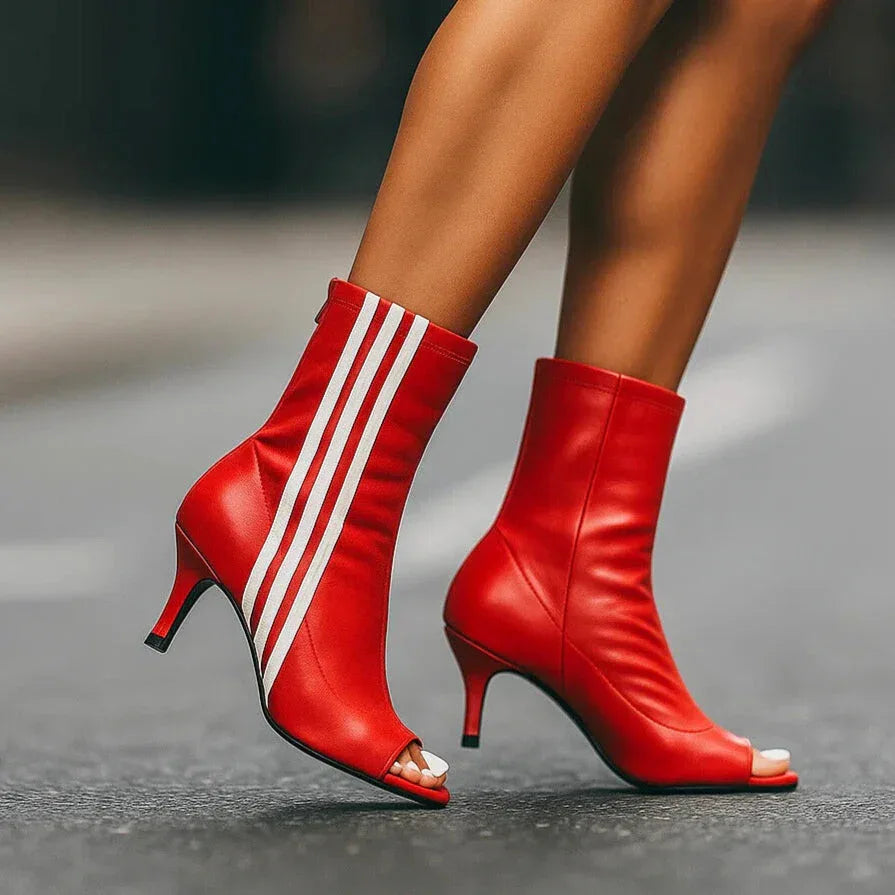 CHELSEA JADE STRIPE BOOTS - Sarah and Emma Portland