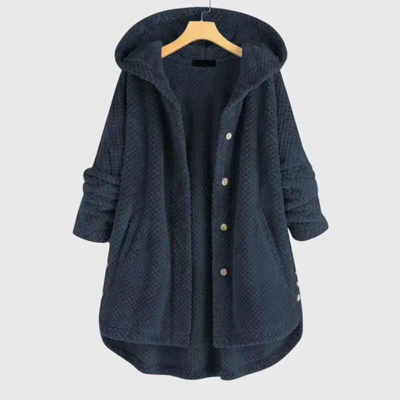 Franca™ - Fleece Jacket with Hood - Sarah and Emma Portland