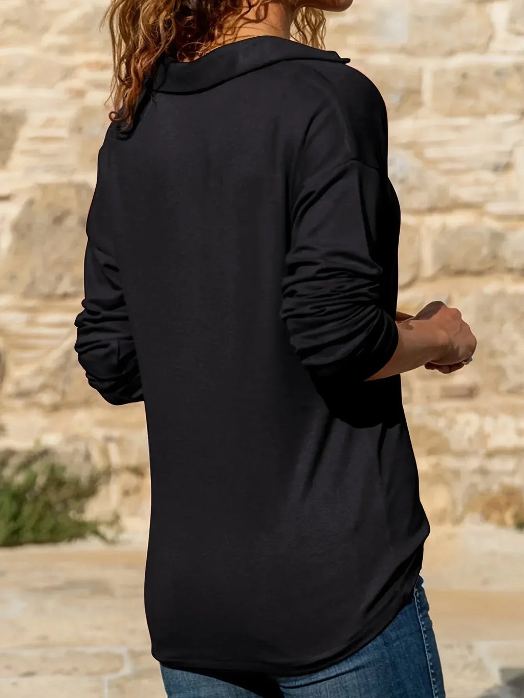 Charlene | Chic Long-Sleeved Top - Sarah and Emma Portland