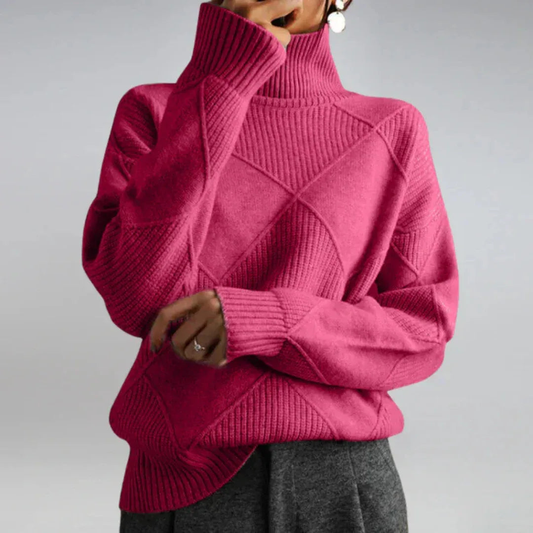 Anne | Luxe Turtleneck Sweater - Sarah and Emma Portland