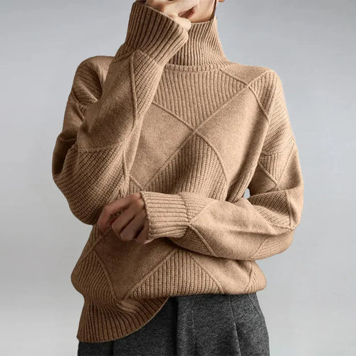 Anne | Luxe Turtleneck Sweater - Sarah and Emma Portland