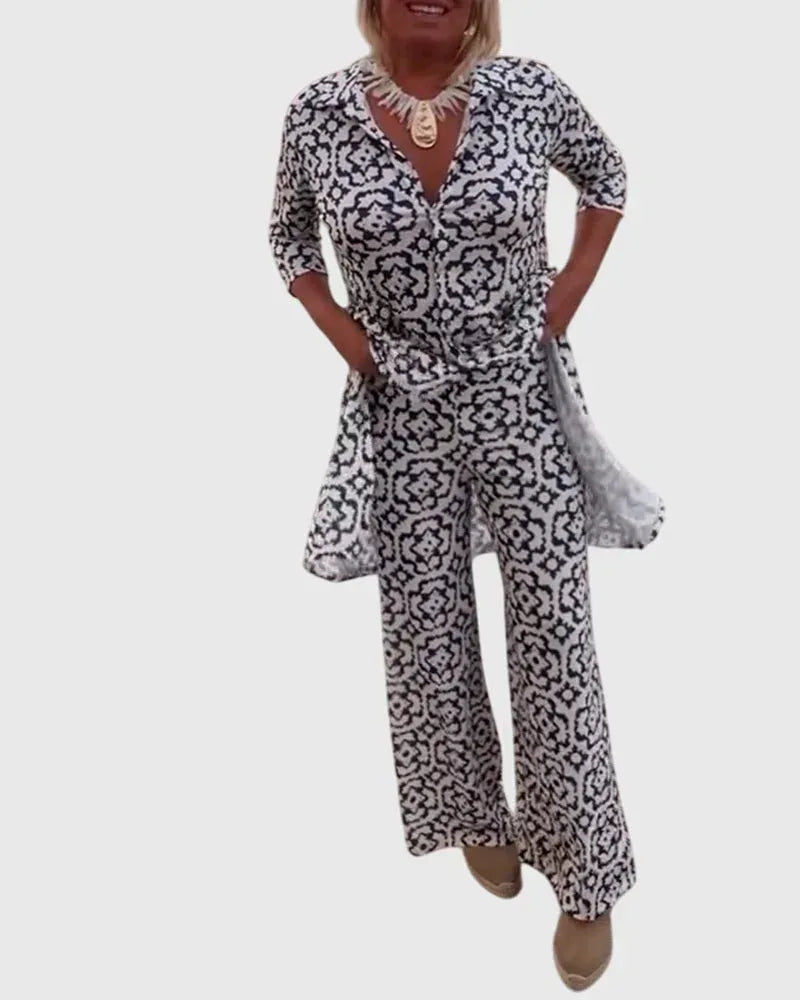 Gabriella™ | Elegant Vintage Two-Piece Set - Sarah and Emma Portland