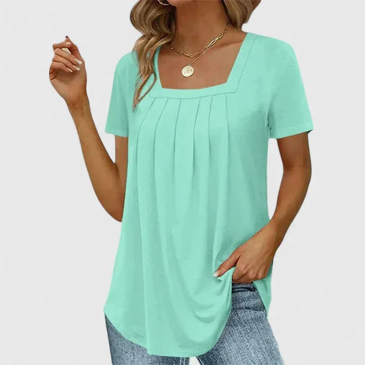 Lenabria | Elegant Summer Blouse - Sarah and Emma Portland