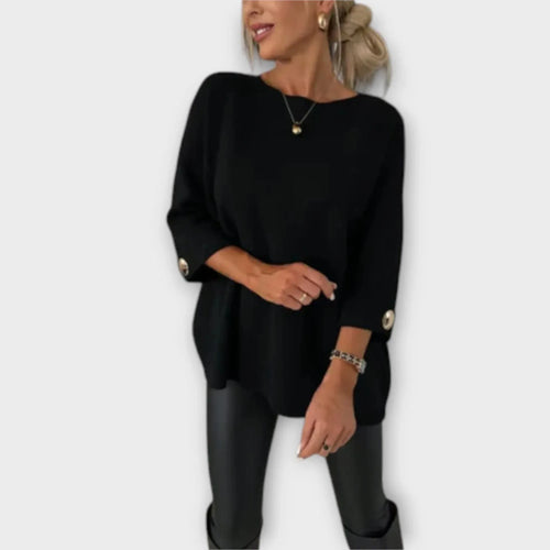 April | Elegant Sweater Blouse - Sarah and Emma Portland