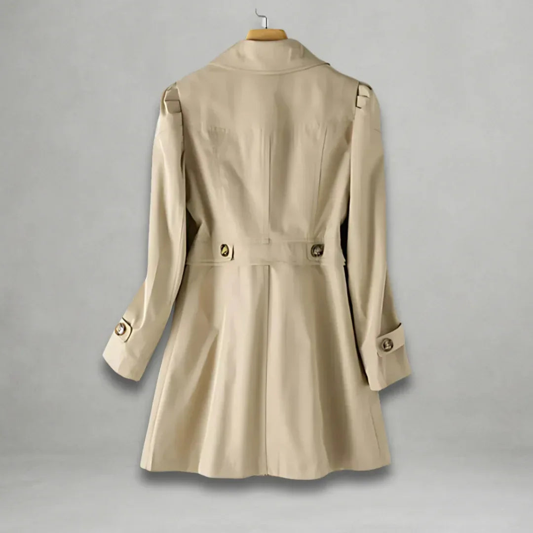 Jamie | Elegant Autumn Trench Coat - Sarah and Emma Portland