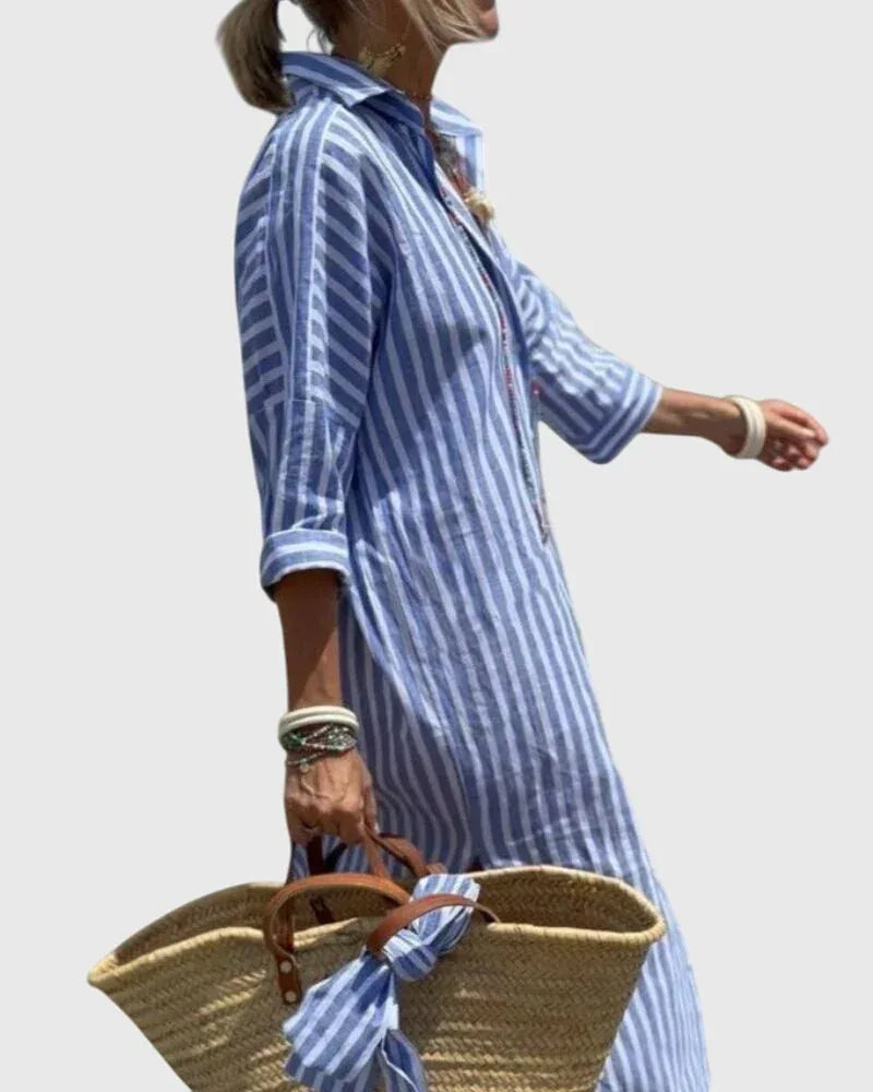 Ellen™ | Classic Striped Dress - Sarah and Emma Portland