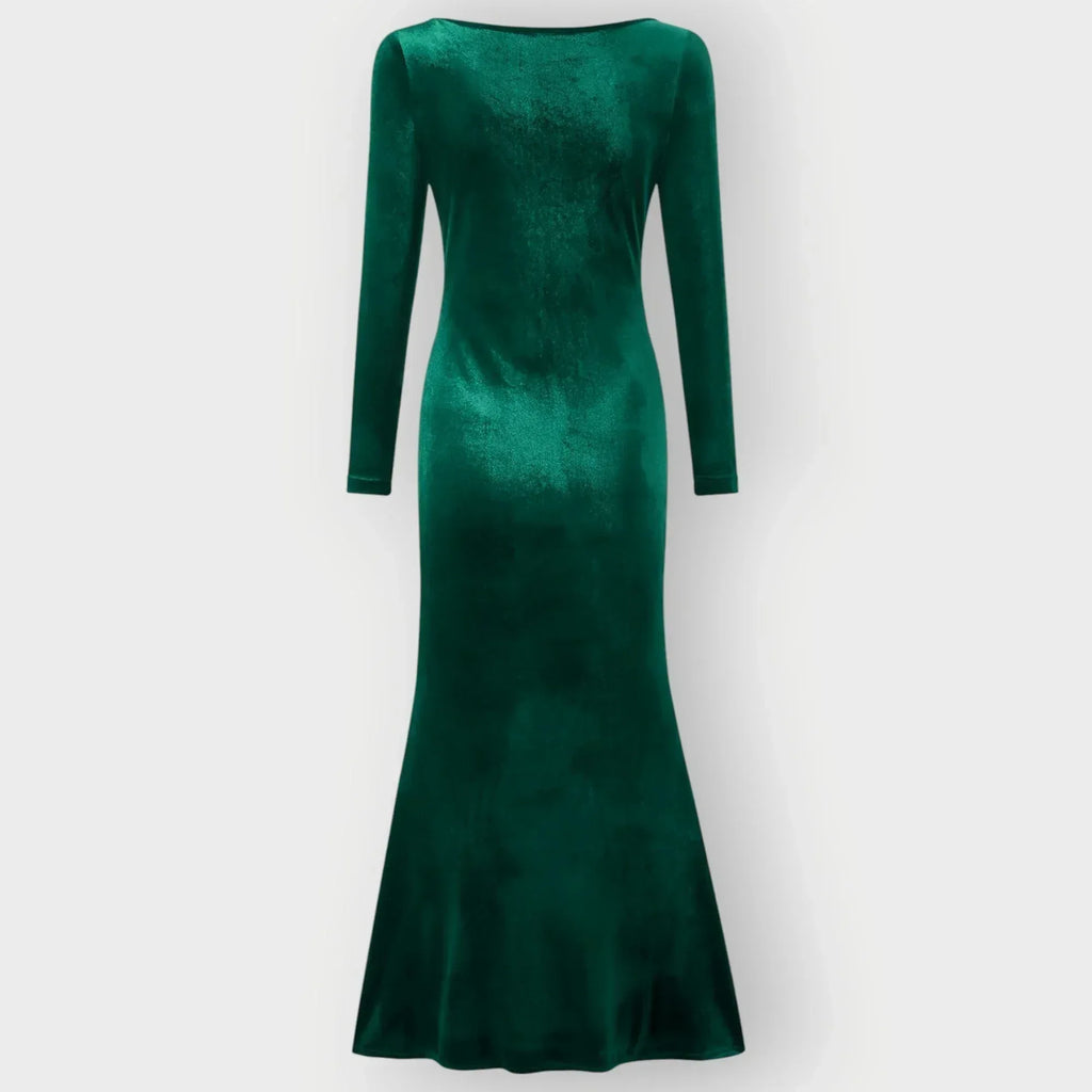Kryenna | Luxe Evening Silhouette Velvet Gown - Sarah and Emma Portland