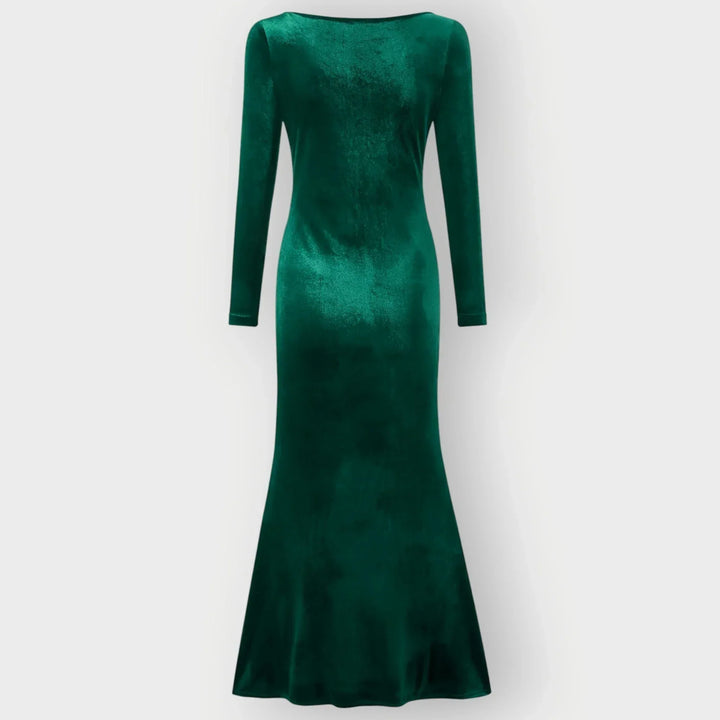 Kryenna | Luxe Evening Silhouette Velvet Gown - Sarah and Emma Portland