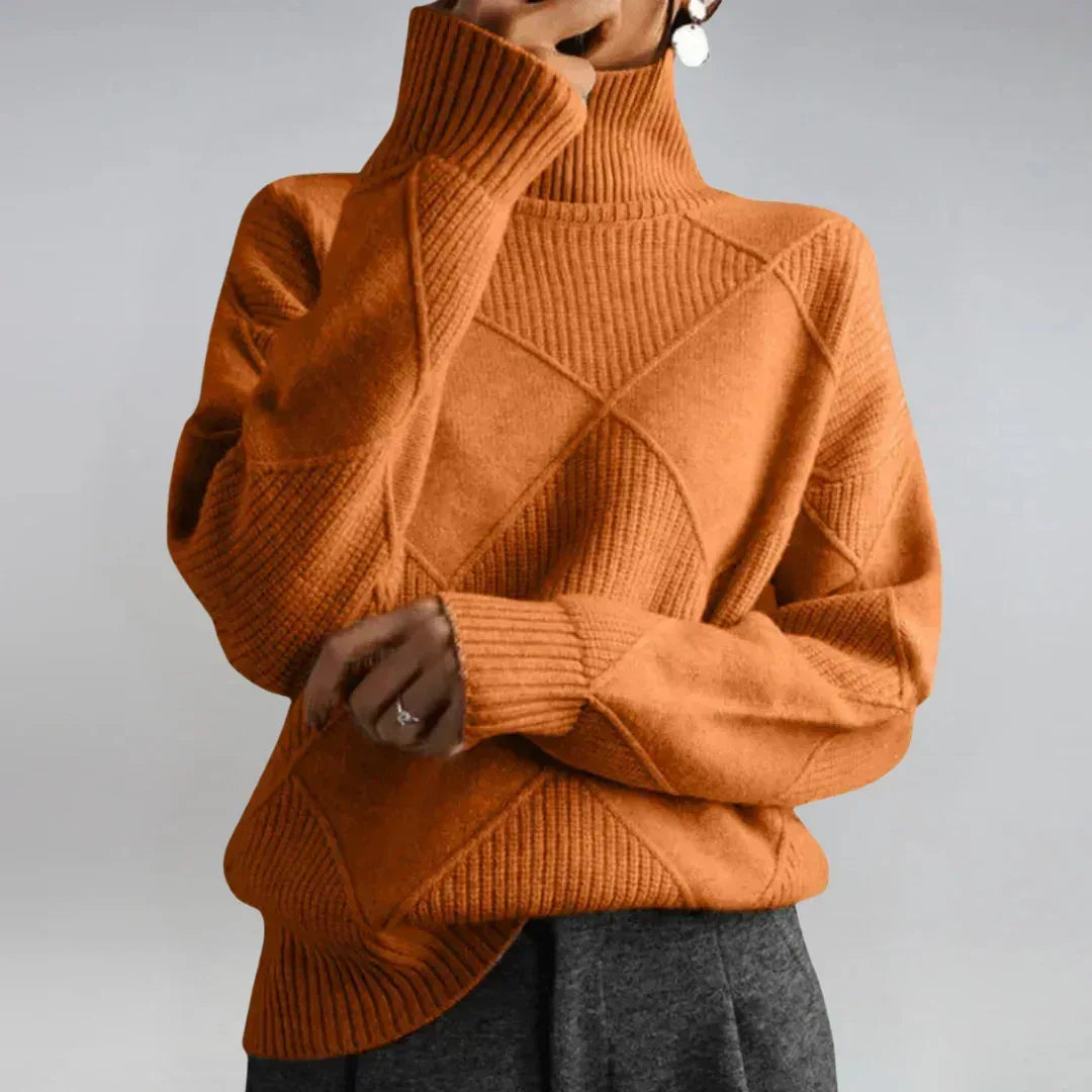 Anne | Luxe Turtleneck Sweater - Sarah and Emma Portland