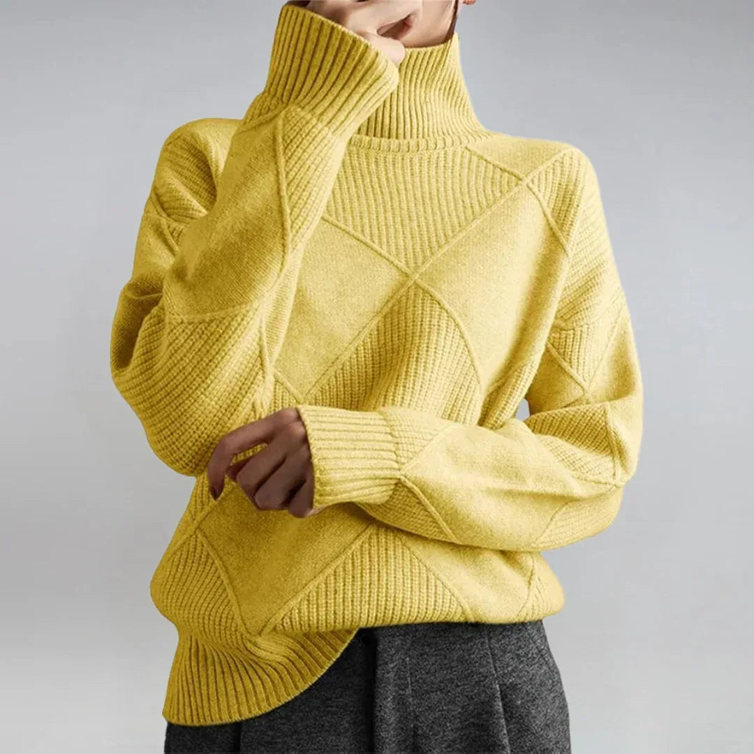 Anne | Luxe Turtleneck Sweater - Sarah and Emma Portland
