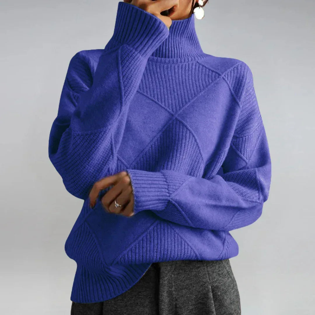 Anne | Luxe Turtleneck Sweater - Sarah and Emma Portland