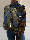 Chloe | Christmas Turtleneck Sweater - Sarah and Emma Portland