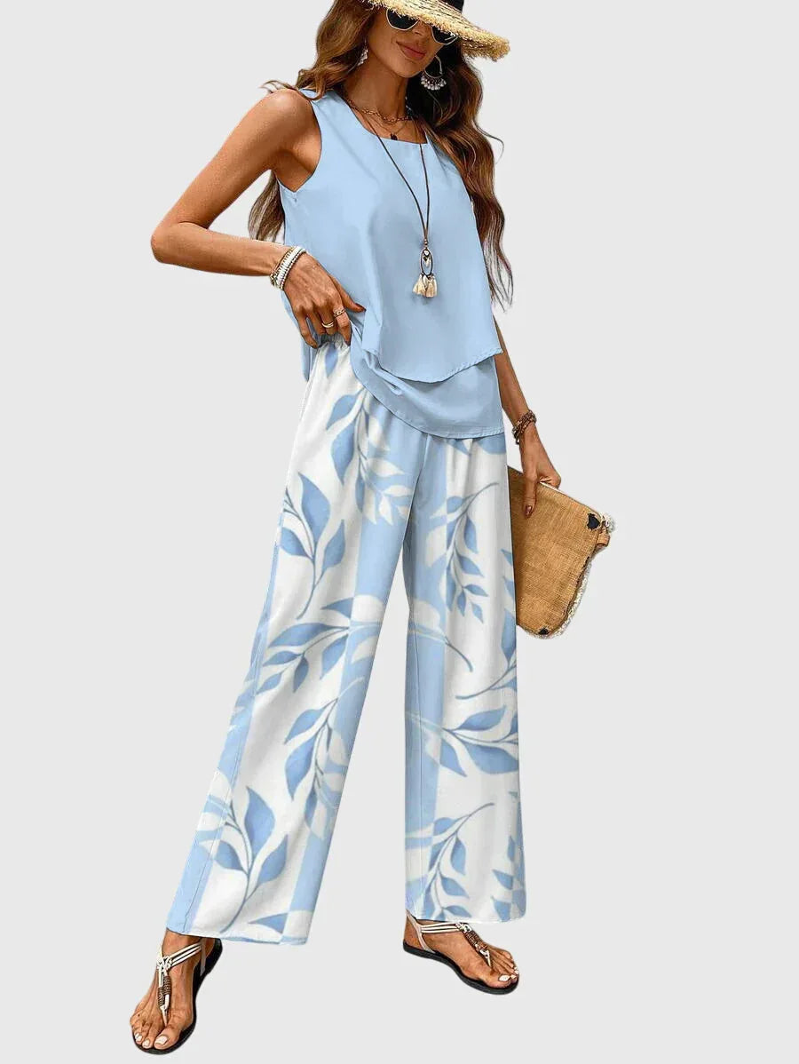 Brenda™ | Elegant 2-Piece Summer Set - Sarah and Emma Portland