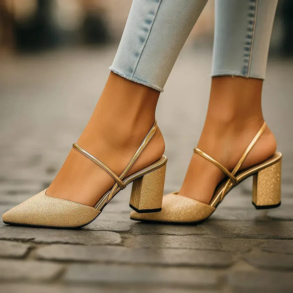 AURORA SLINGBACK HEELS - Sarah and Emma Portland