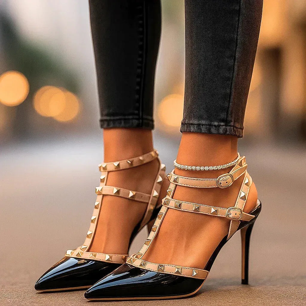 MARCELLA ASTER HEELS - Sarah and Emma Portland