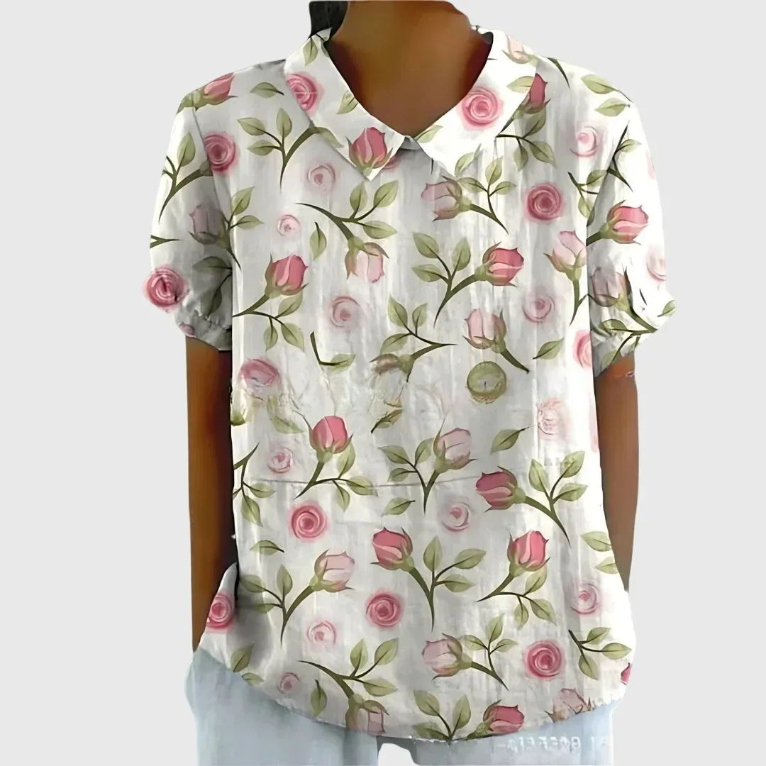 Jenna™ | Floral Blouse - Sarah and Emma Portland