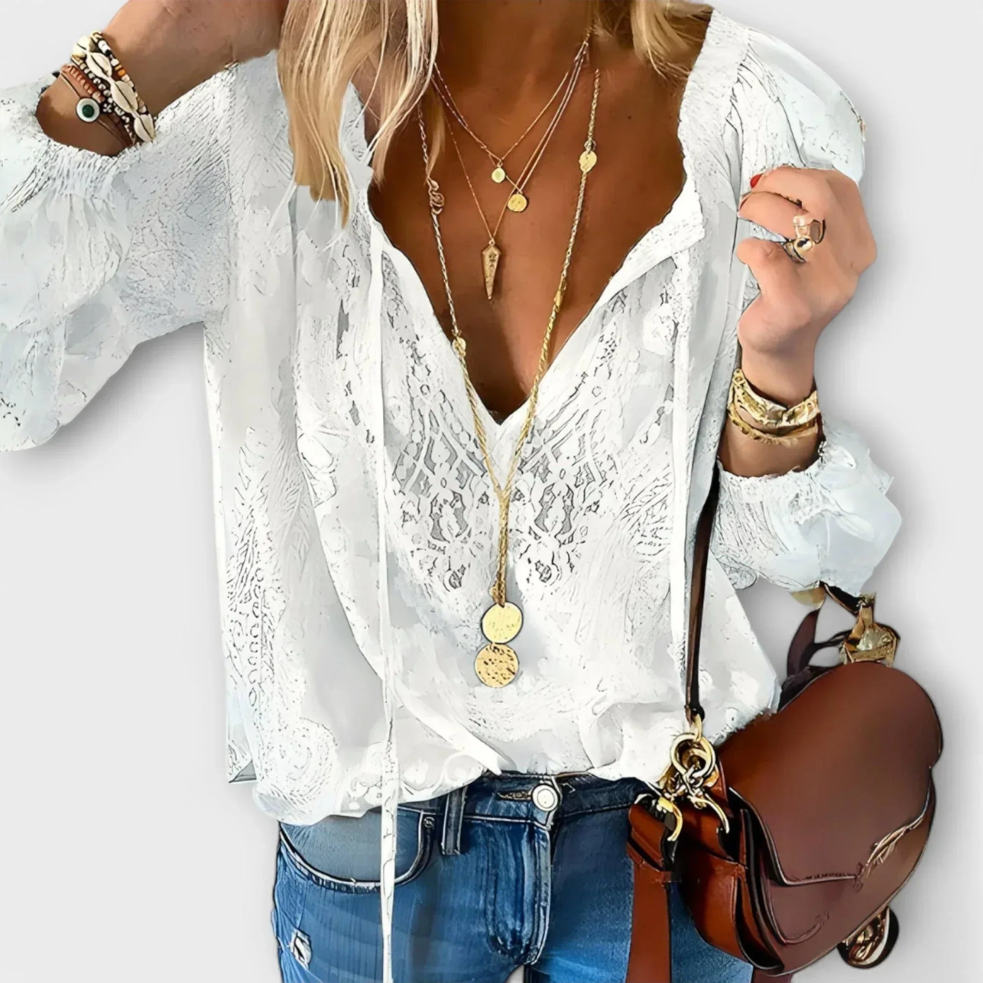 Brunetta | Sophisticated Blouse - Sarah and Emma Portland