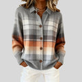 Floriane | Retro Plaid Cardigan