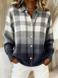 Mara™ – Checked Hoodie Blouse - Sarah and Emma Portland