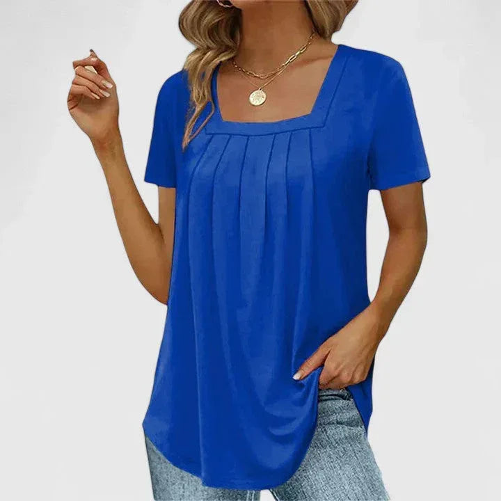 Lenabria | Elegant Summer Blouse - Sarah and Emma Portland