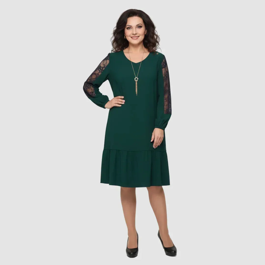 Laila™ Elegant Midi Dress - Sarah and Emma Portland