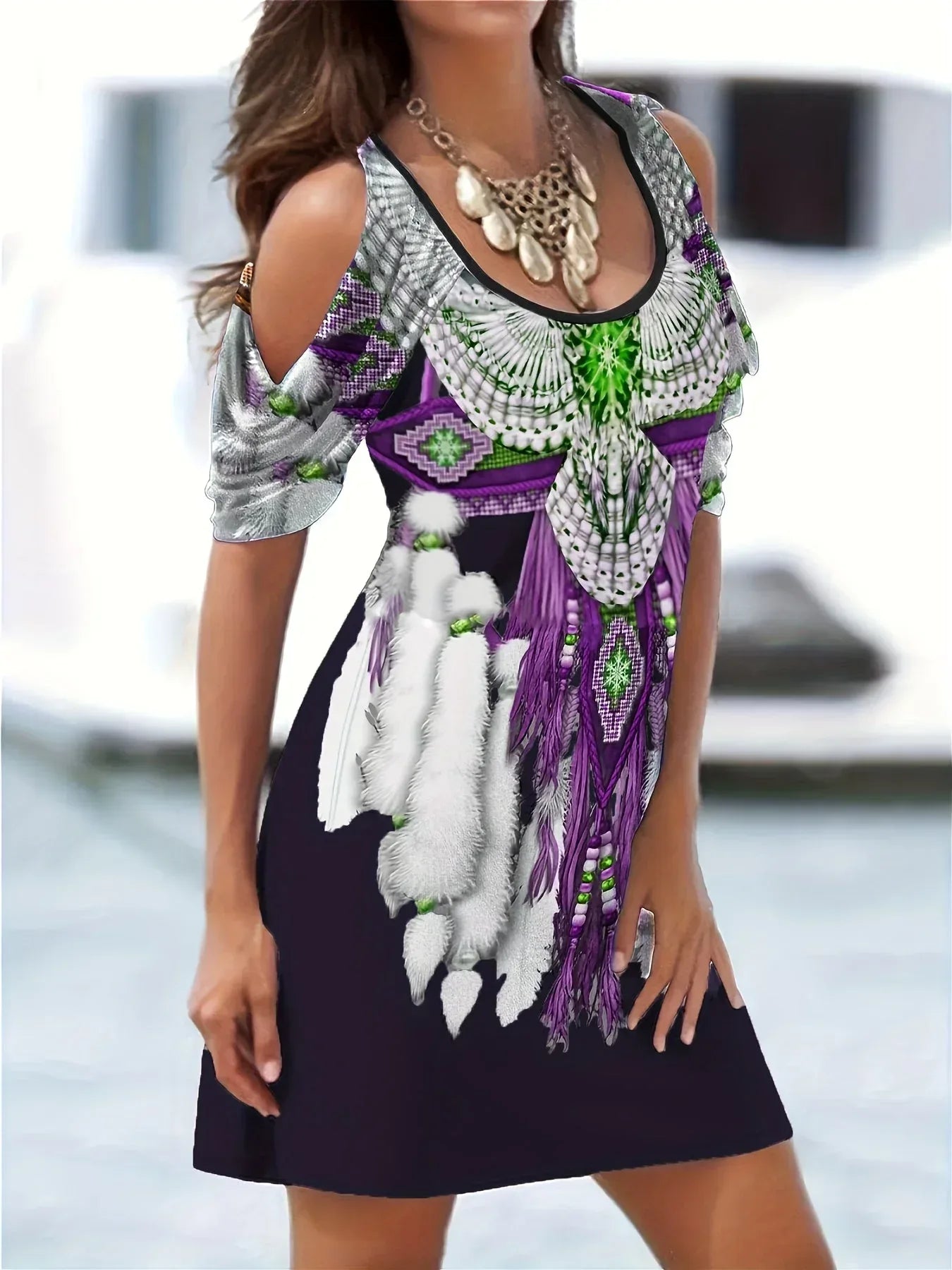 Hannah | Western Eagle Dress - Sarah and Emma Portland
