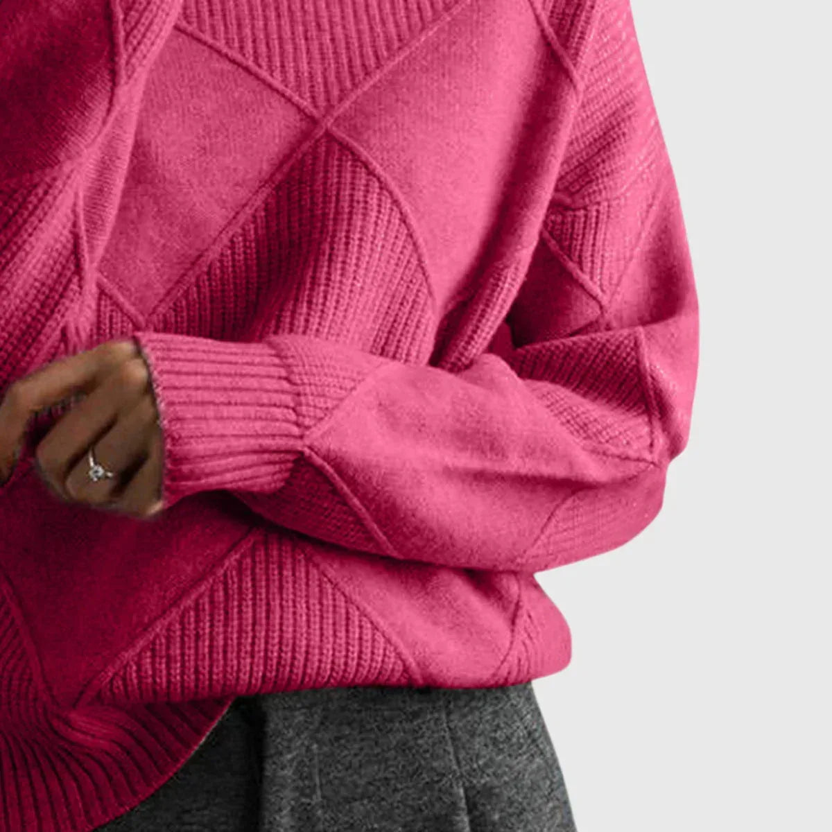 Angela™ - Turtleneck Sweater - Sarah and Emma Portland