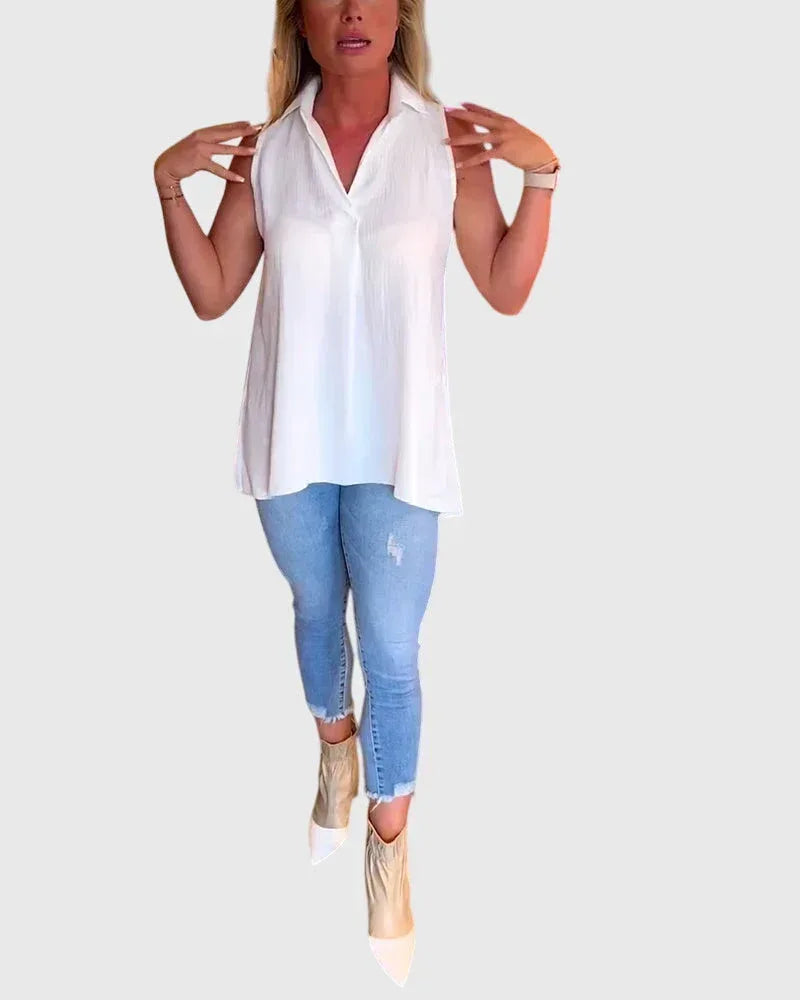 Lina™ | Sleeveless Top - Sarah and Emma Portland