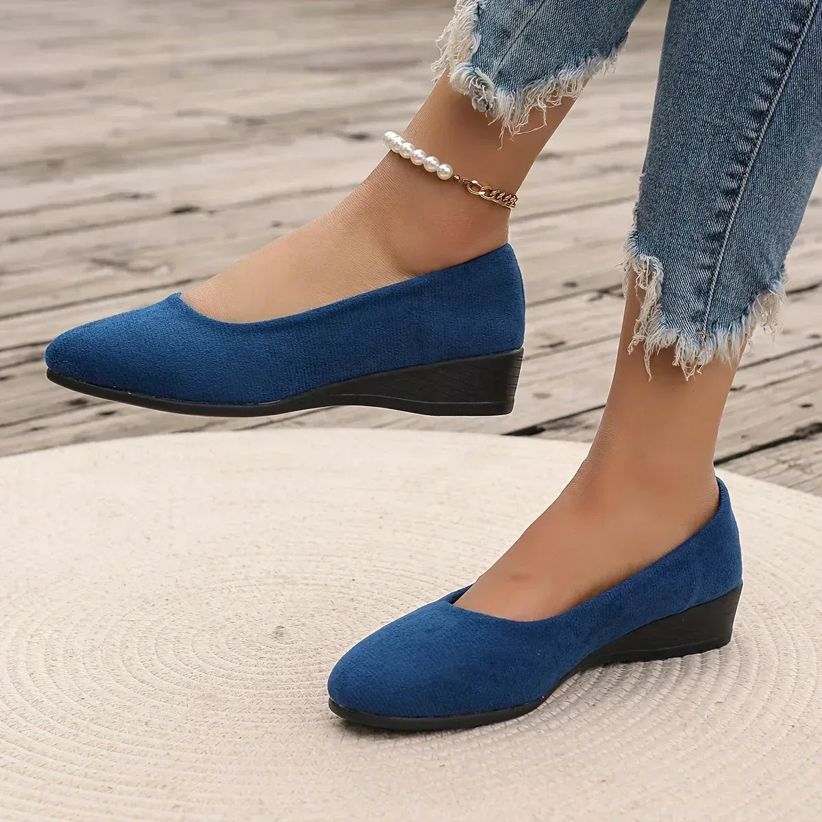 Lioren | Comfortable Wedge Shoes - Sarah and Emma Portland