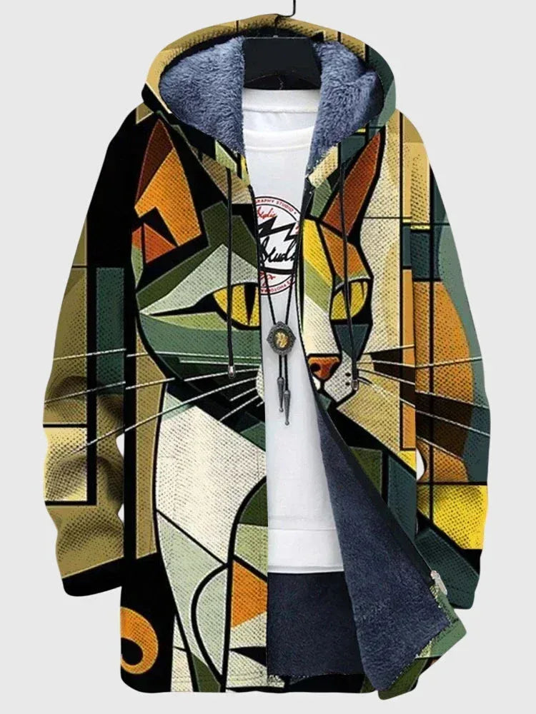 Anna™ - Jacket with artistic print - Sarah and Emma Portland