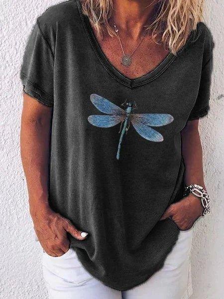 Estelle | V-Neck Tee - Sarah and Emma Portland