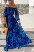 Francesca™  | Long dress with floral print