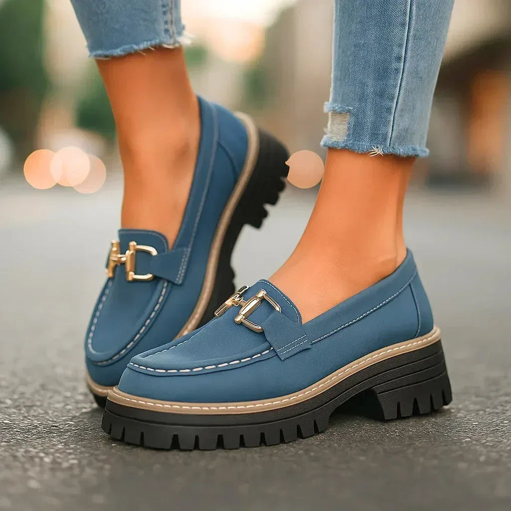 ISLA MONROE PLATFORM LOAFERS - Sarah and Emma Portland