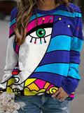 Brielle | Colorful Abstract T-Shirt - Sarah and Emma Portland
