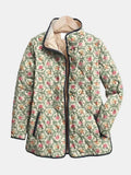 Koralei | Vintage Floral Art Print Quilted Jacket - Sarah and Emma Portland