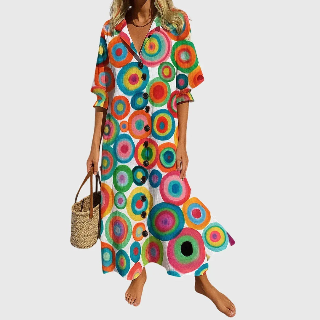 Jasmine™ | Elegant Slimming Dress - Sarah and Emma Portland