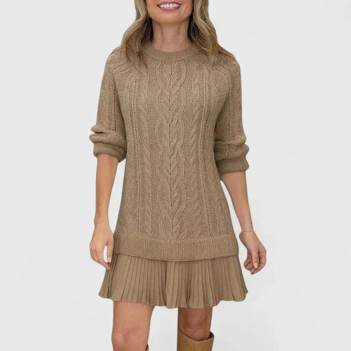 Ashlyndora | Elegant Sweater Dress - Sarah and Emma Portland