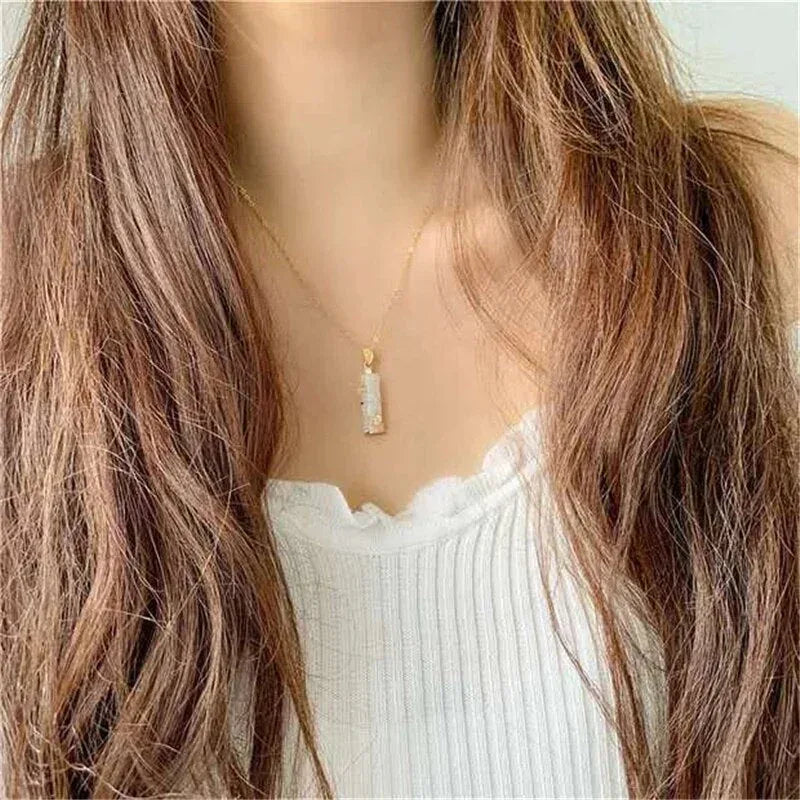 Jade Amulet Necklace - Sarah and Emma Portland