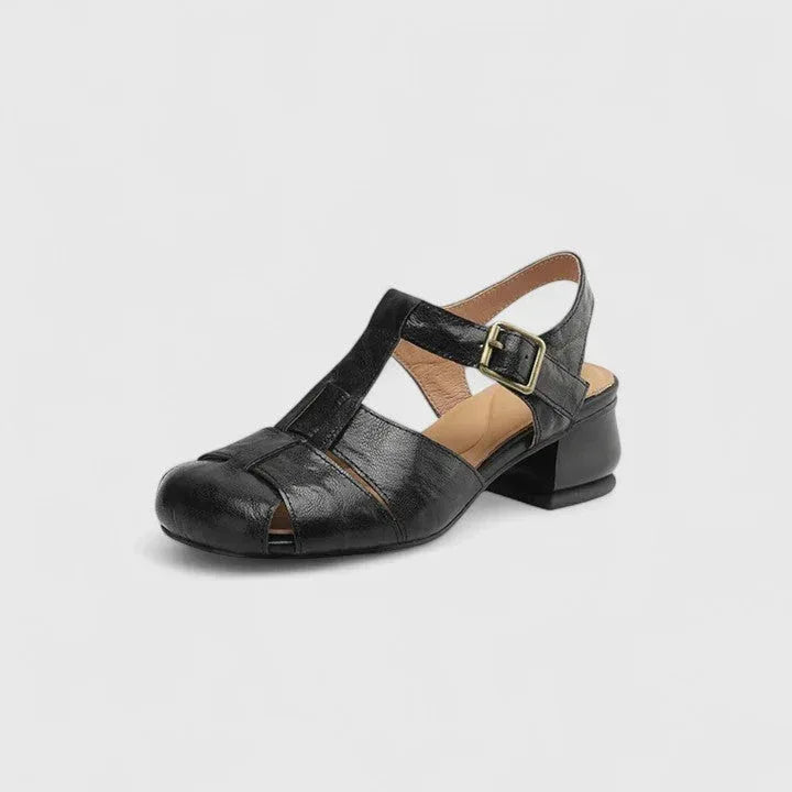 Diana | Elegant Leather Sandals - Sarah and Emma Portland