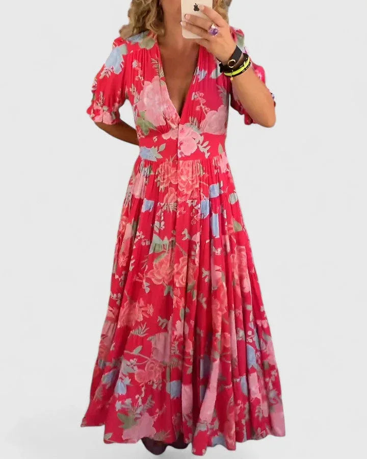 Brielle | Floral Dress - Sarah and Emma Portland