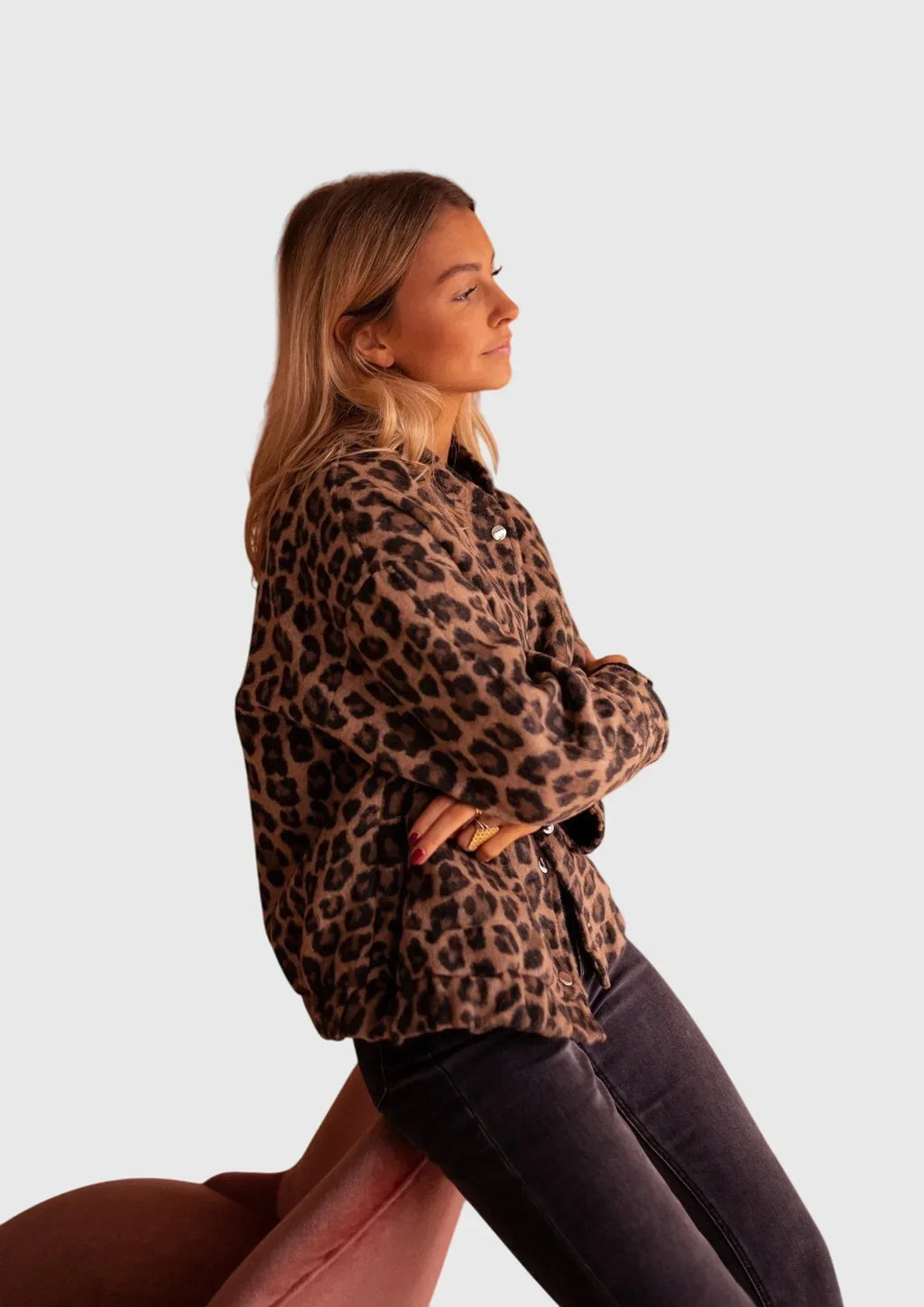 Elodie | Stylish Leopard Print Jacket - Sarah and Emma Portland