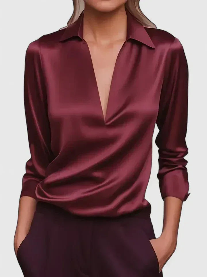 Calvina | Sophisticated Blouse - Sarah and Emma Portland